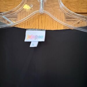 LuLaRoe Elegant Black Blouse